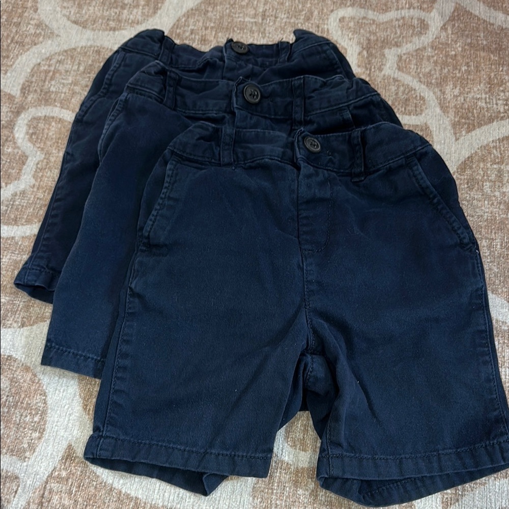 Navy Kids Uniform Shorts